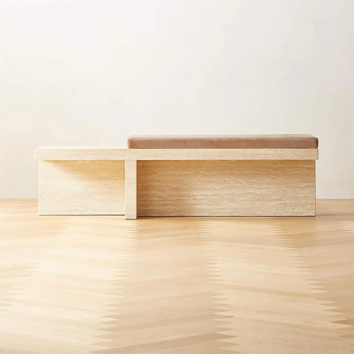 Pierre Travertine Bench