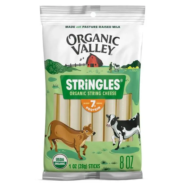 Organic Valley® Stringles Organic Mozzarella Cheese Sticks