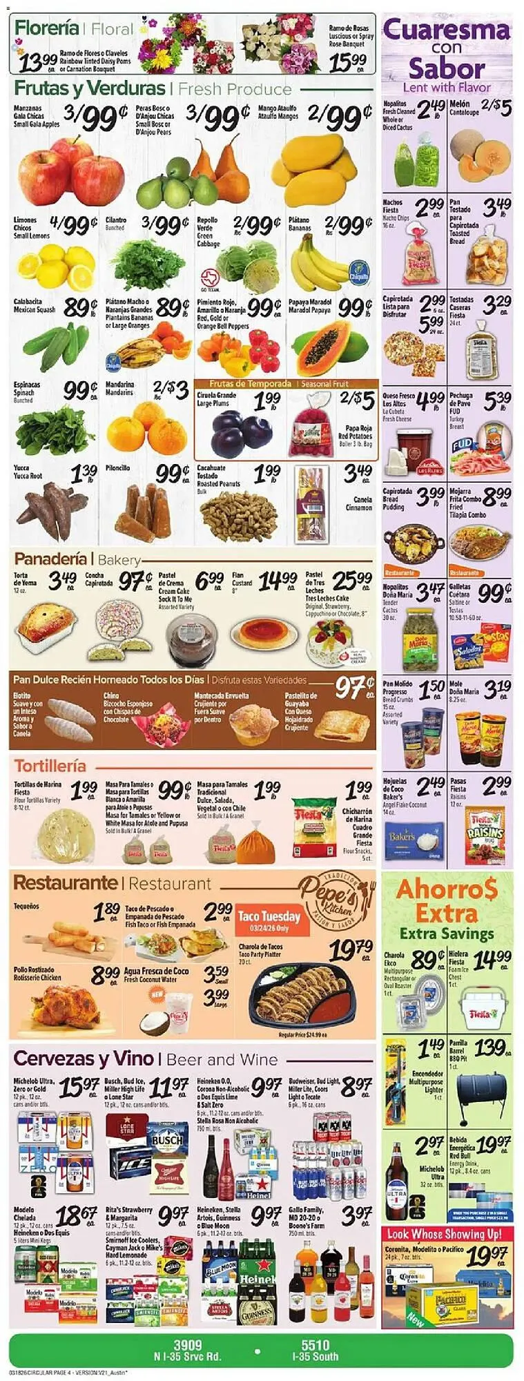 Weekly ad Fiesta Mart weekly ad from March 18 to March 24 2026 - Page 4