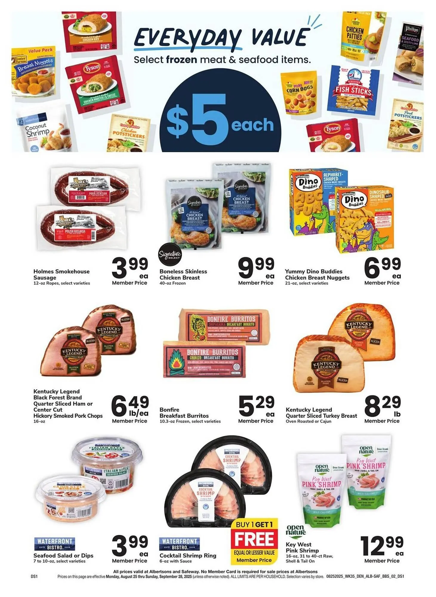 Weekly ad Albertsons Weekly Ad from August 25 to September 28 2025 - Page 2
