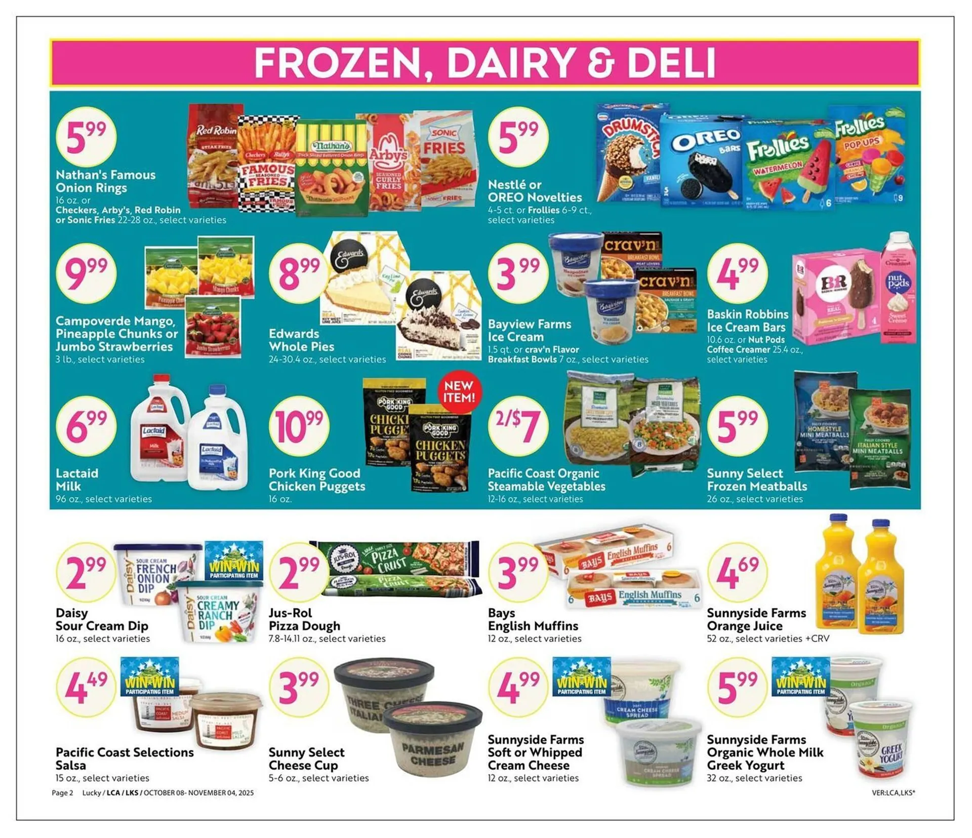 Weekly ad Lucky Supermarkets weekly ad from October 8 to November 4 2025 - Page 2