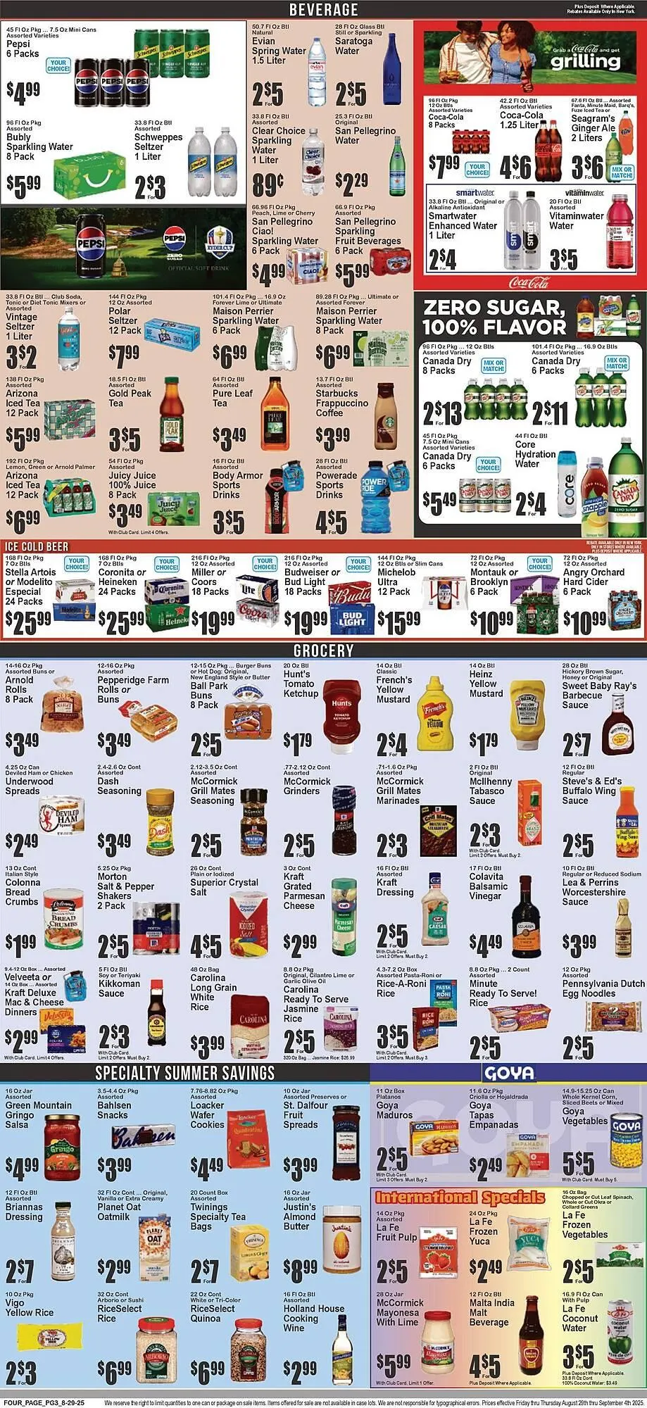 Weekly ad Food Universe Weekly Ad from August 29 to September 4 2025 - Page 4