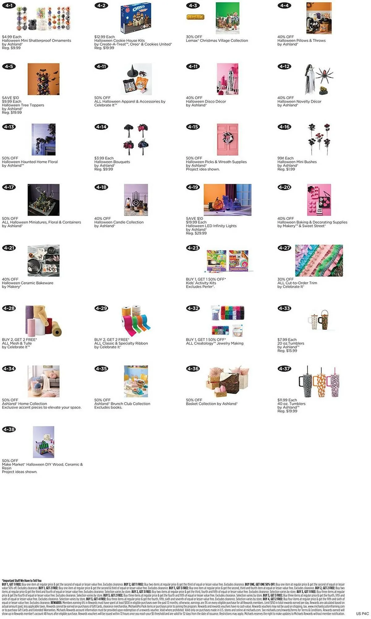 Weekly ad Michaels weekly ad from September 12 to September 21 2025 - Page 4