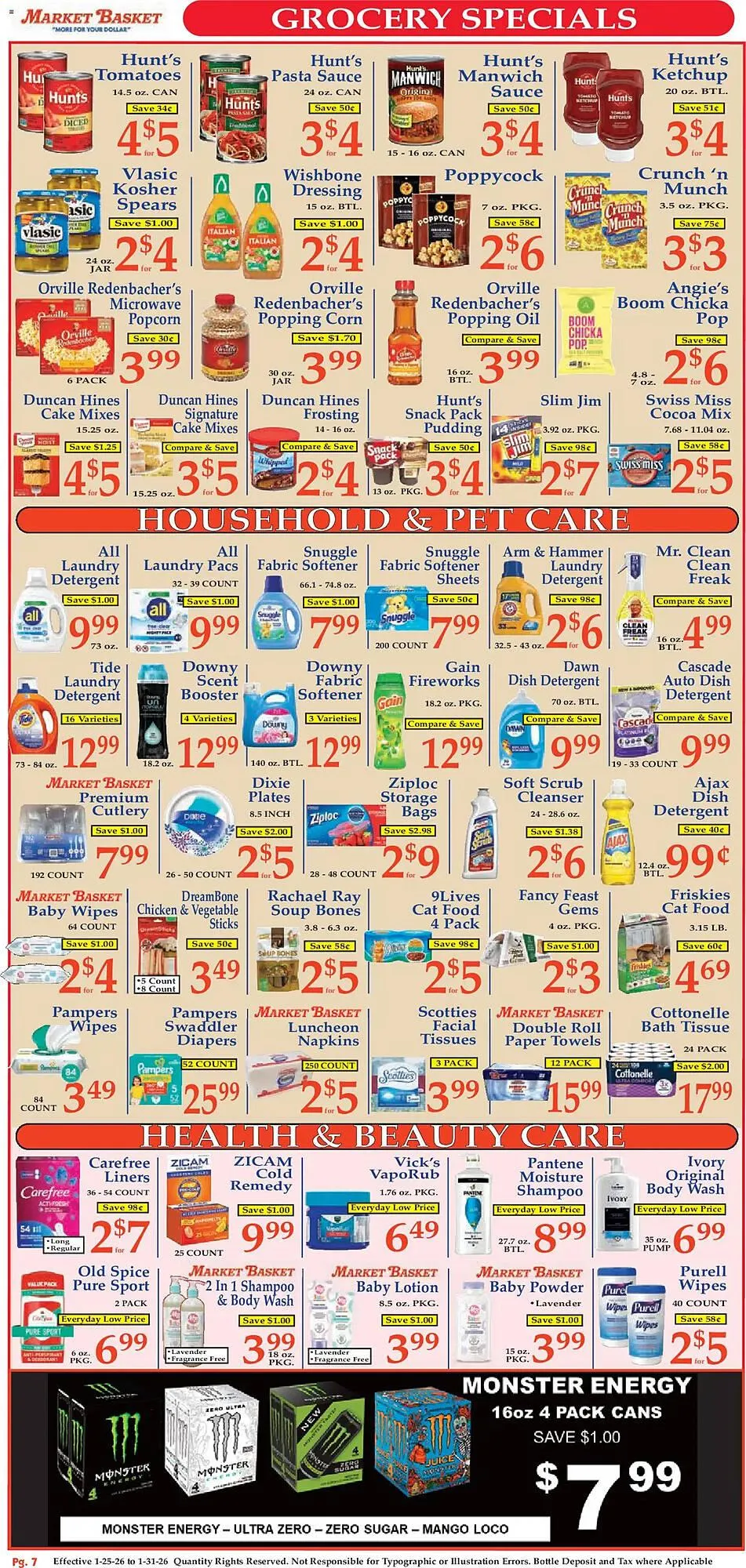 Weekly ad Market Basket weekly ad from January 25 to February 1 2026 - Page 7