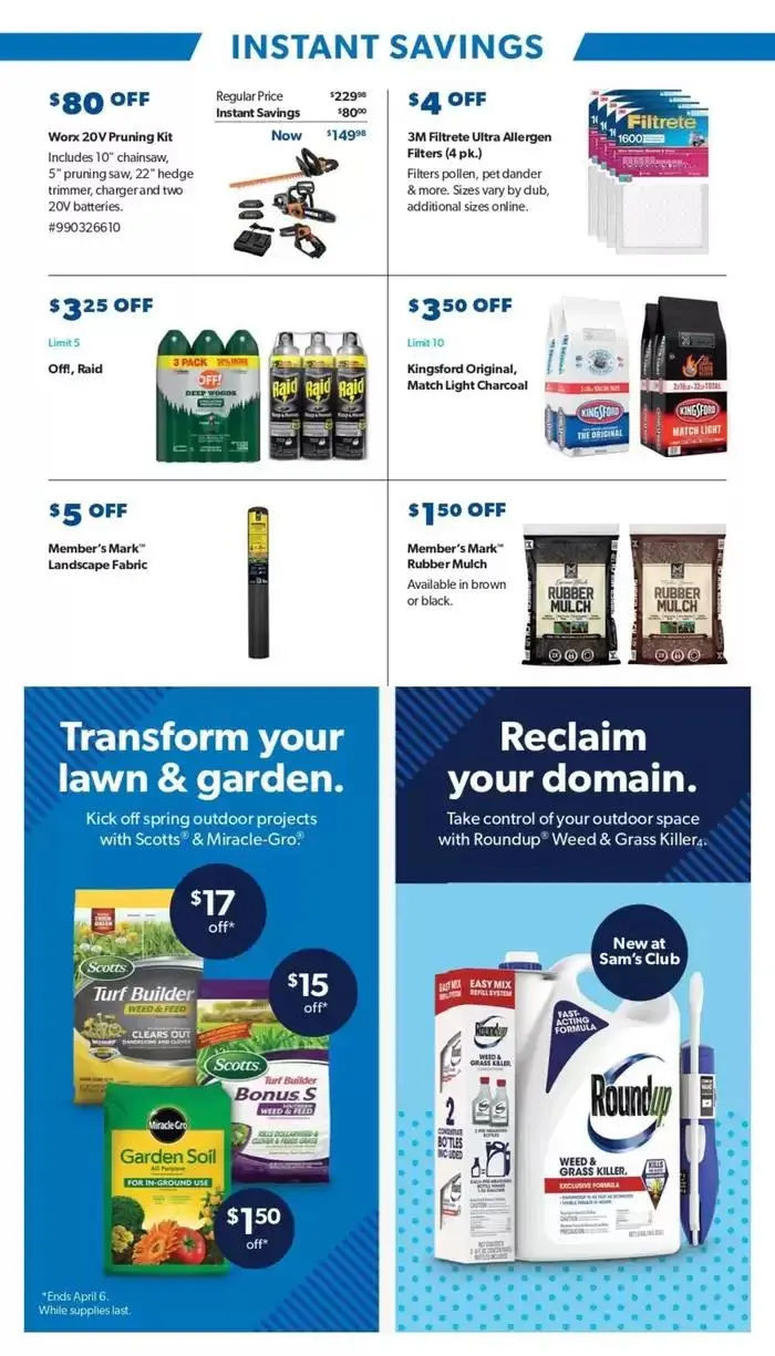 Weekly ad Sam's Club Weekly ad from March 12 to April 6 2025 - Page 18