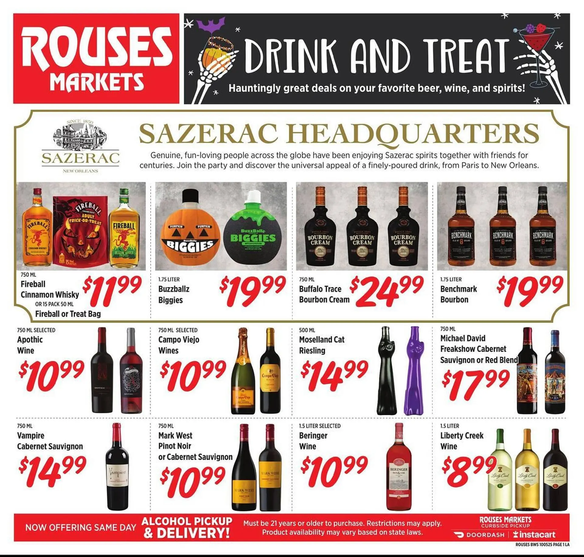 Weekly ad Rouses weekly ad from October 1 to November 5 2025 - Page 1