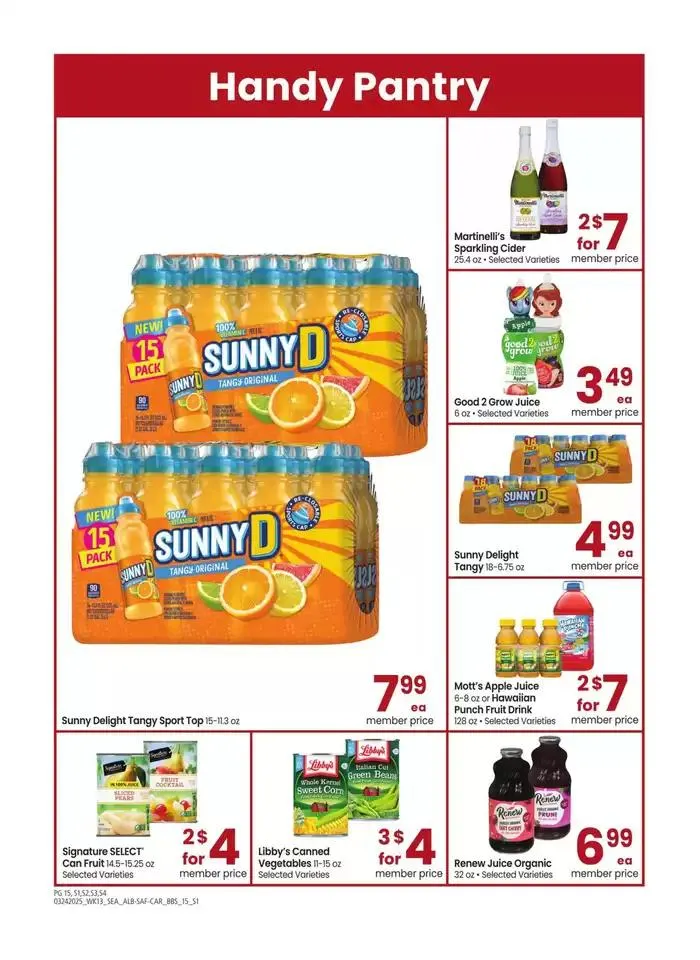 Weekly ad Albertsons - Seattle - BBS from March 24 to April 20 2025 - Page 15