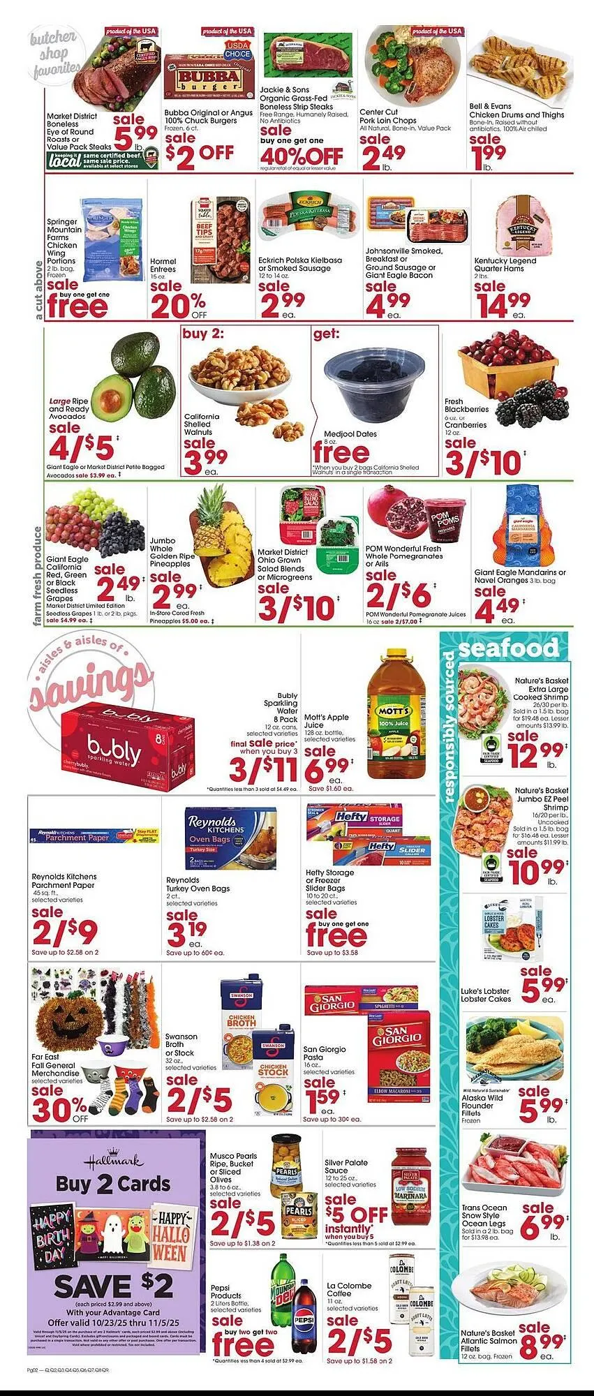 Weekly ad Giant Eagle weekly ad from October 30 to November 5 2025 - Page 2