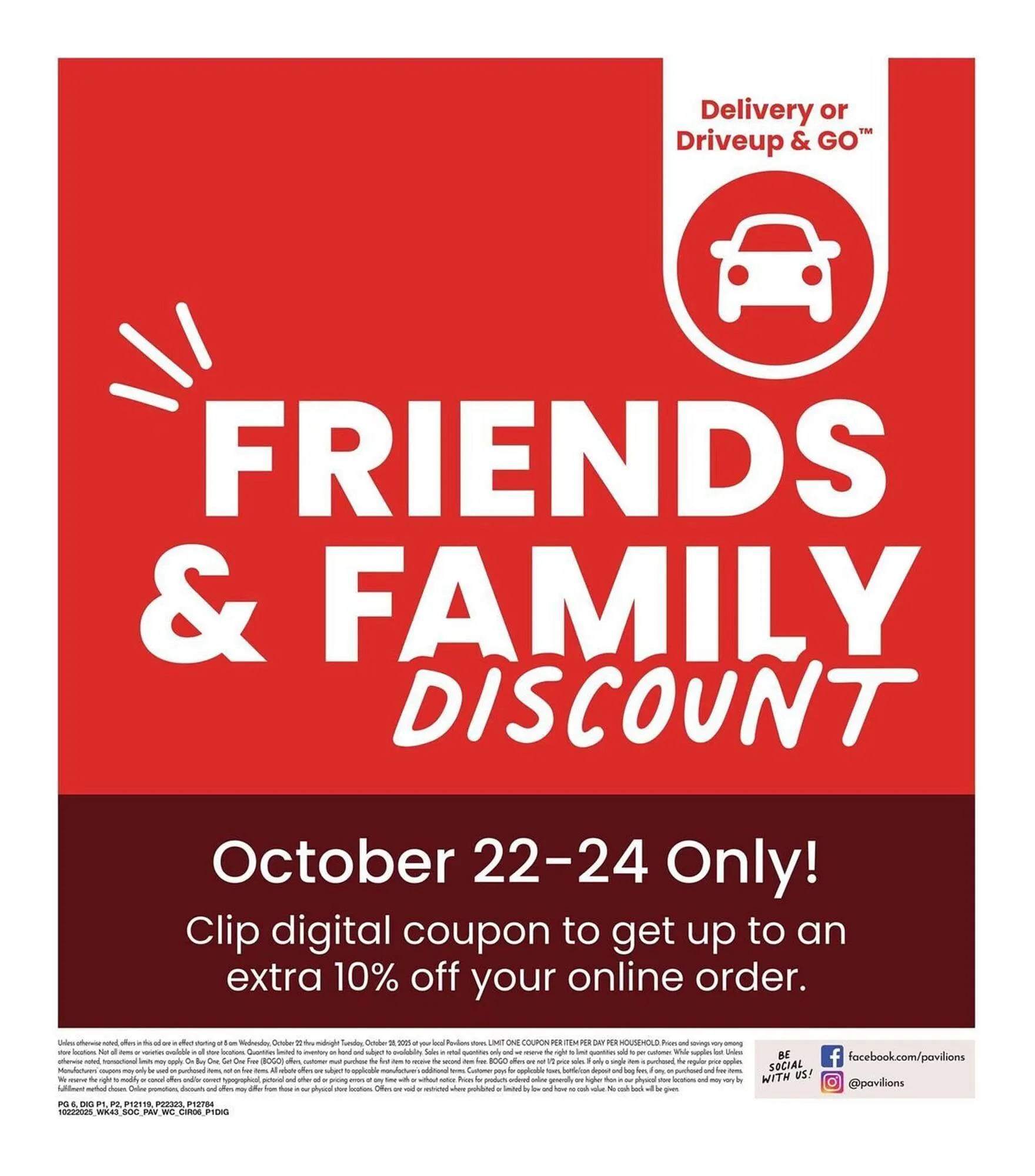 Weekly ad Pavilions weekly ad from October 22 to October 28 2025 - Page 6