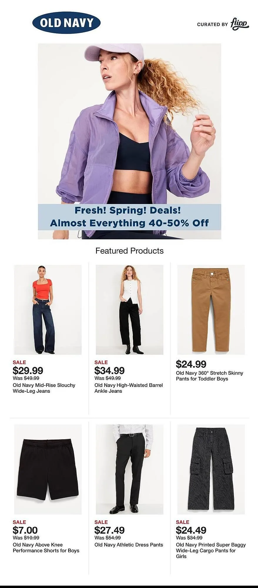 Weekly ad Old Navy weekly ad from October 6 to October 12 2025 - Page 1