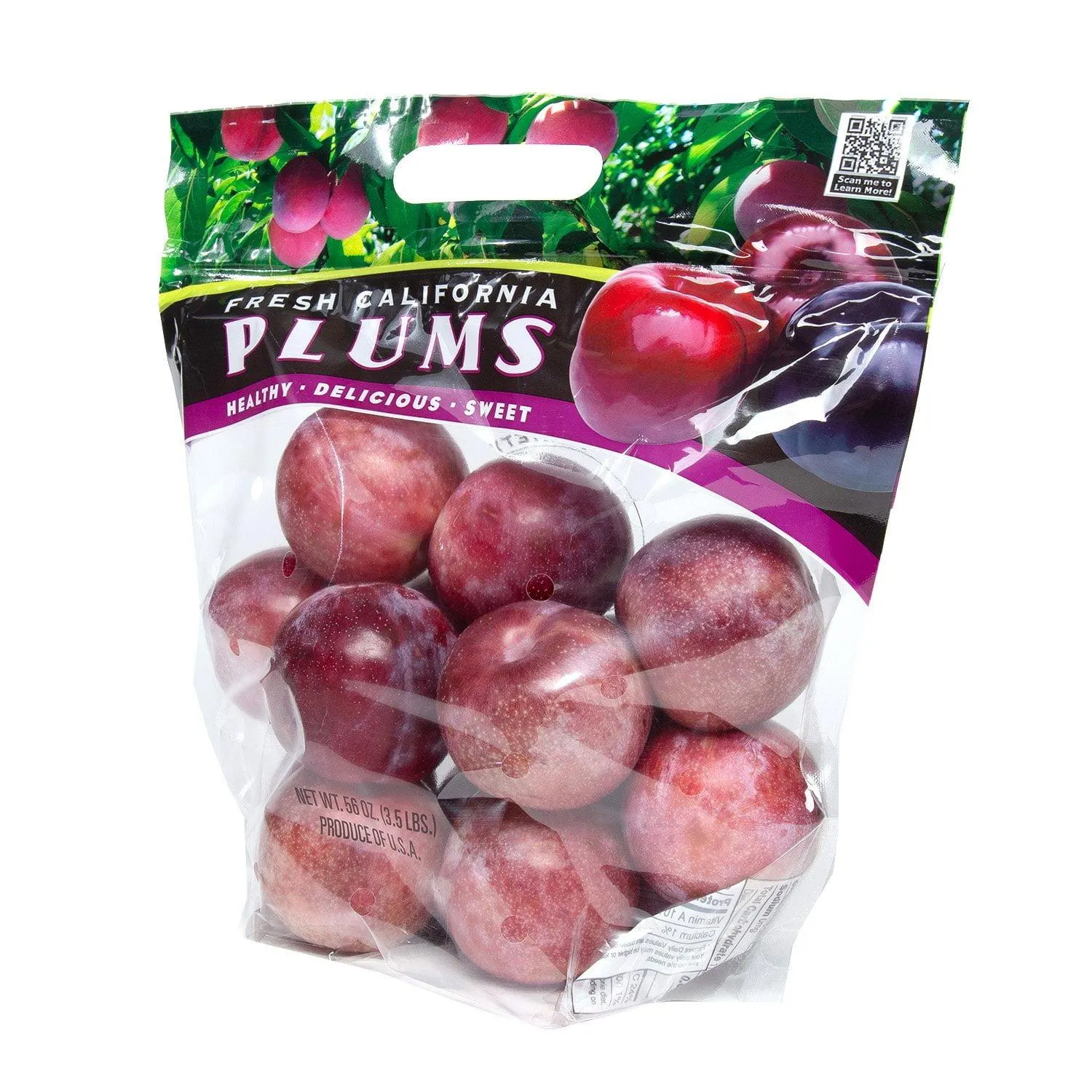 Plums, 3.5 lbs.