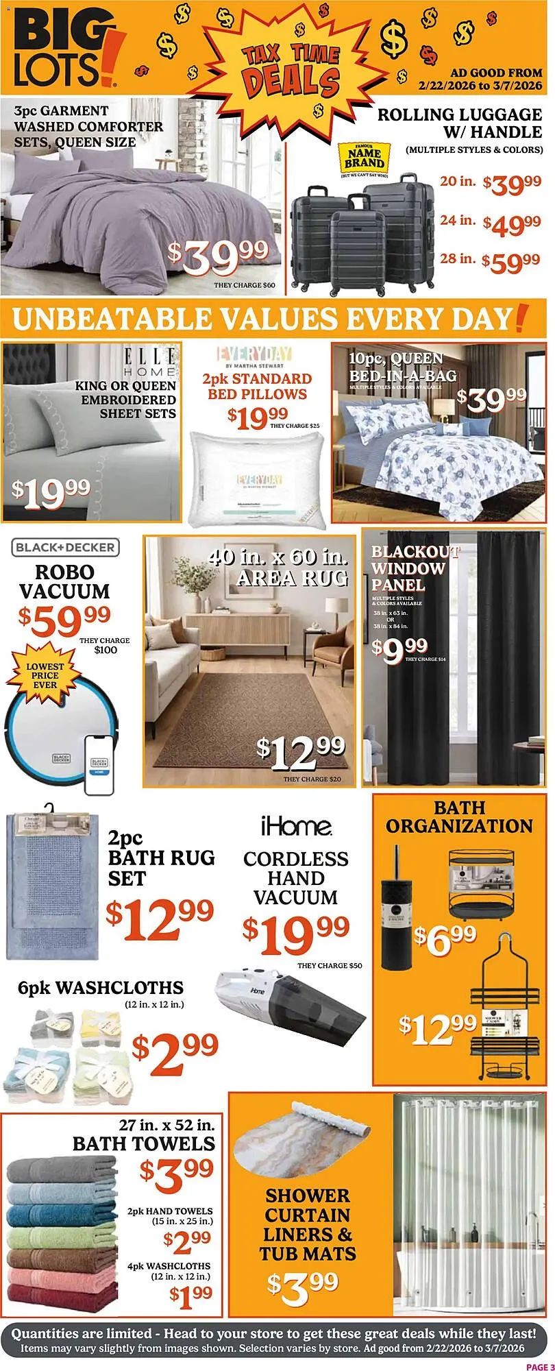 Weekly ad Big Lots weekly ad from February 22 to March 7 2026 - Page 3