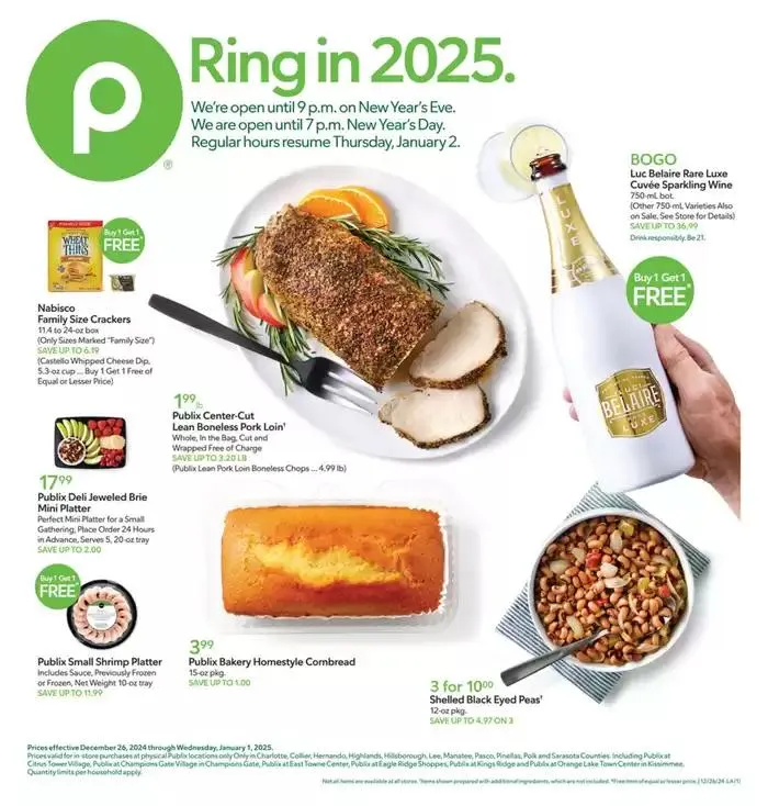 Weekly ad Attractive special offers for everyone from December 26 to January 1 2025 - Page 1