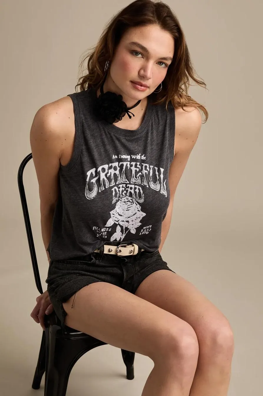 grateful dead rose tank