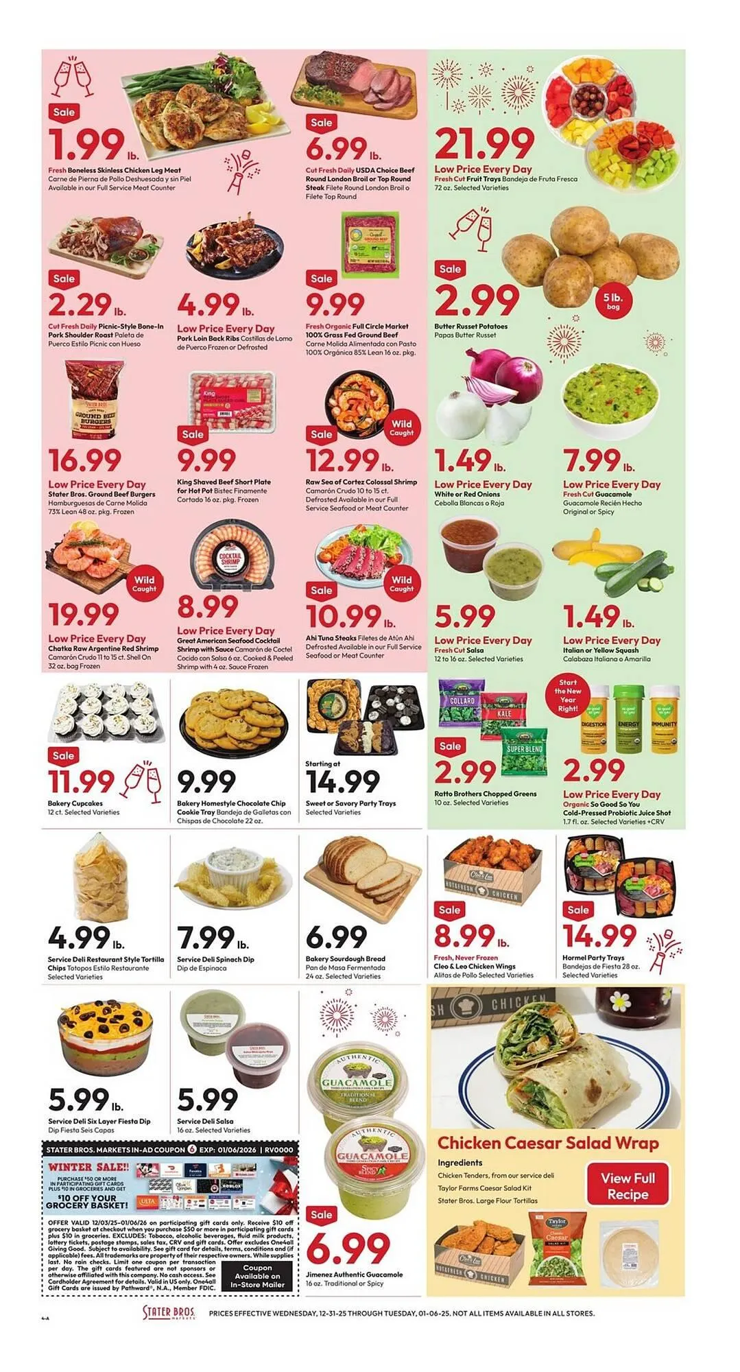 Weekly ad Stater Bros weekly ad from December 31 to January 6 2026 - Page 4