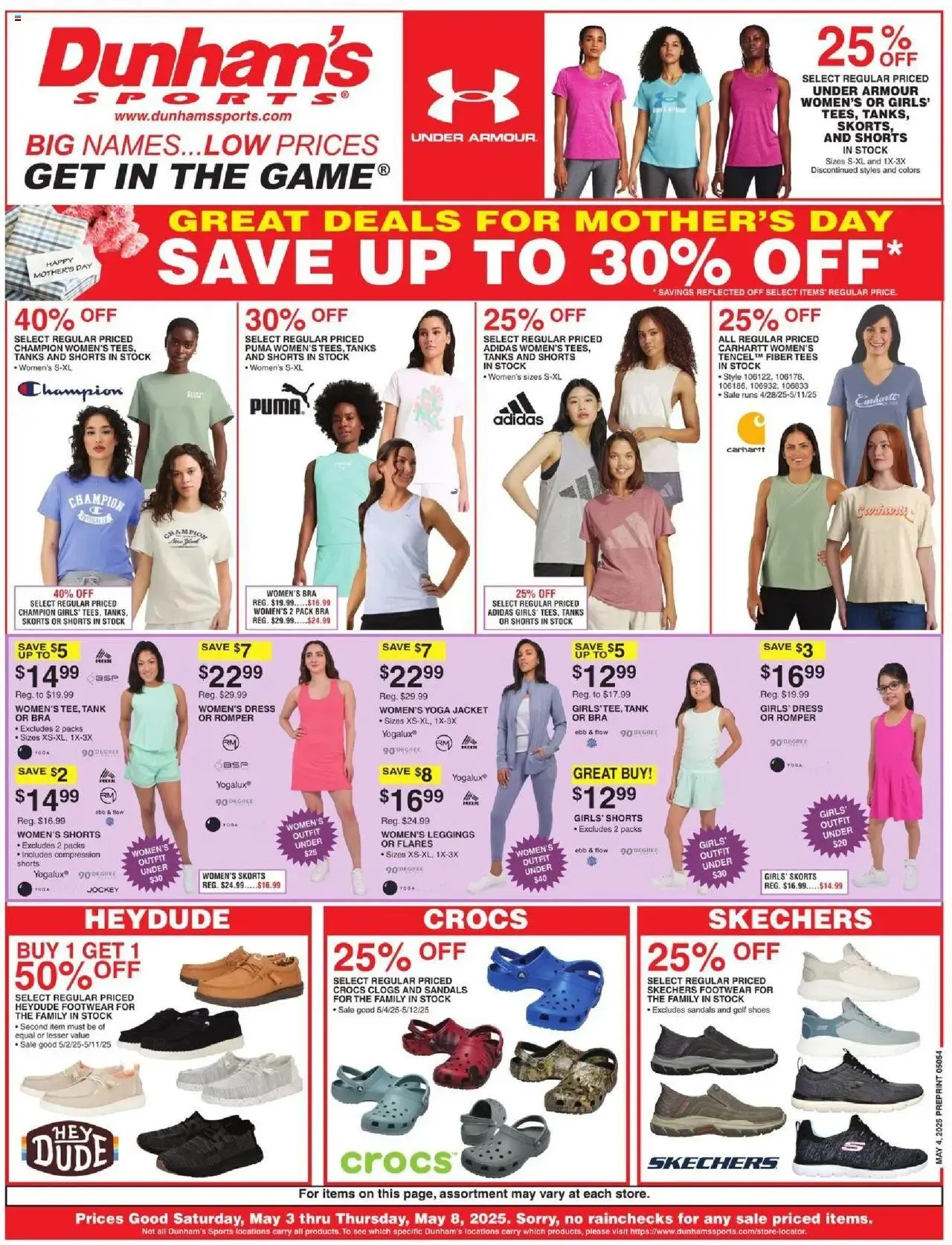 Dunhams Sports Weekly Ad - 1