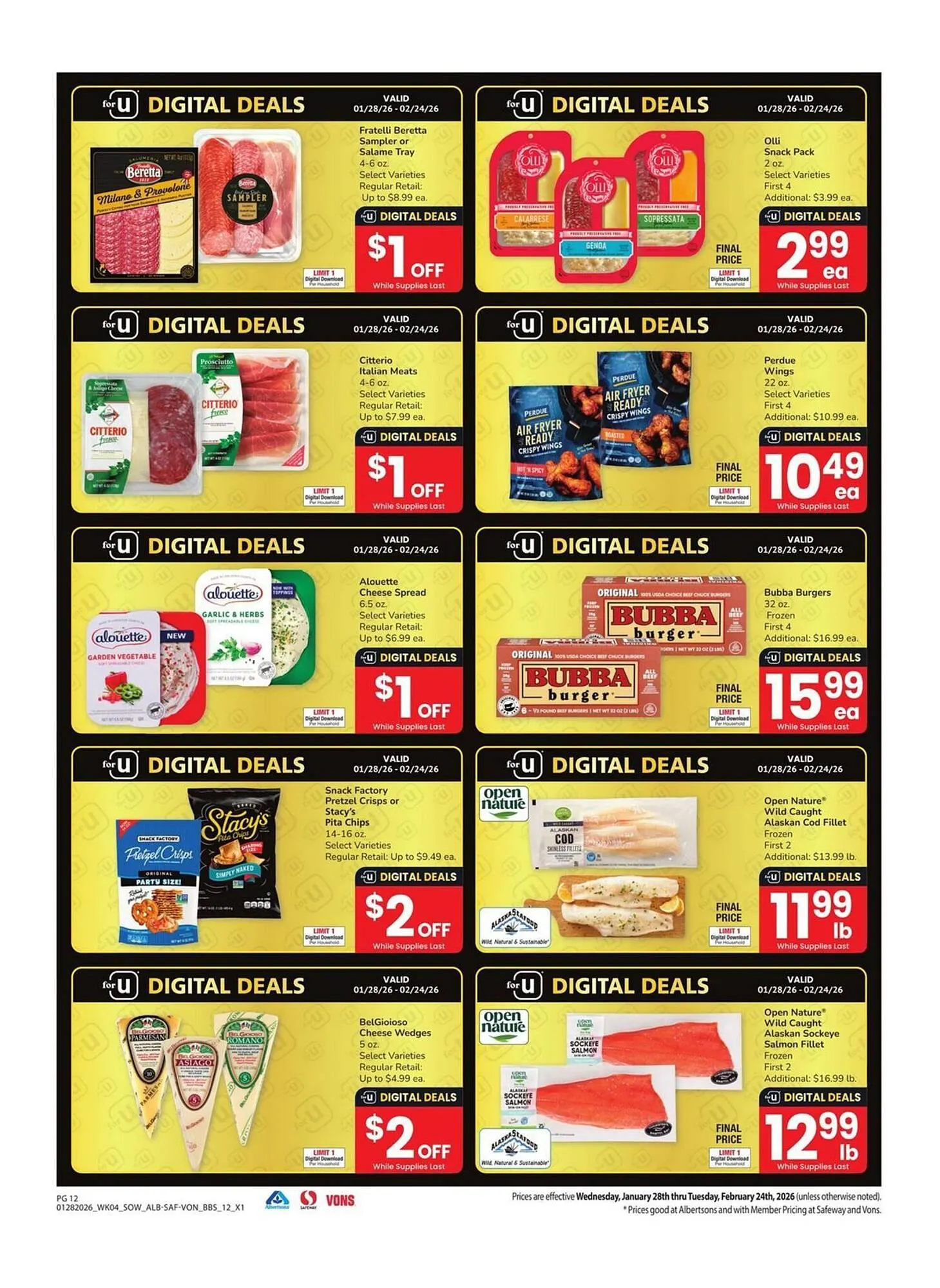 Weekly ad Albertsons weekly ad from January 28 to February 24 2026 - Page 12