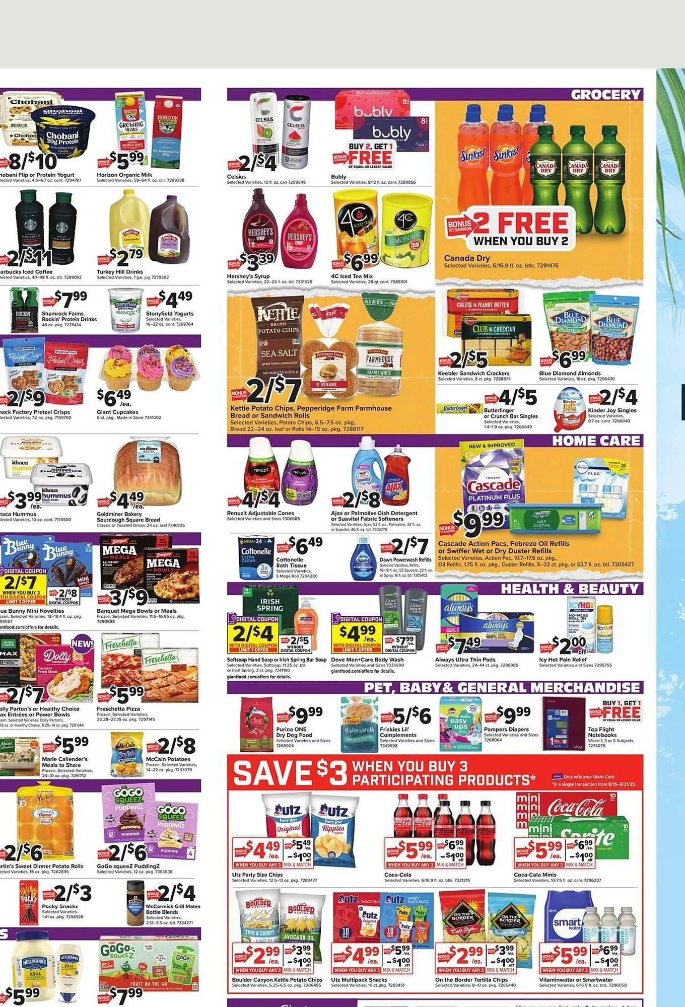 Weekly ad Giant Food Weekly Ad from August 15 to August 21 2025 - Page 7