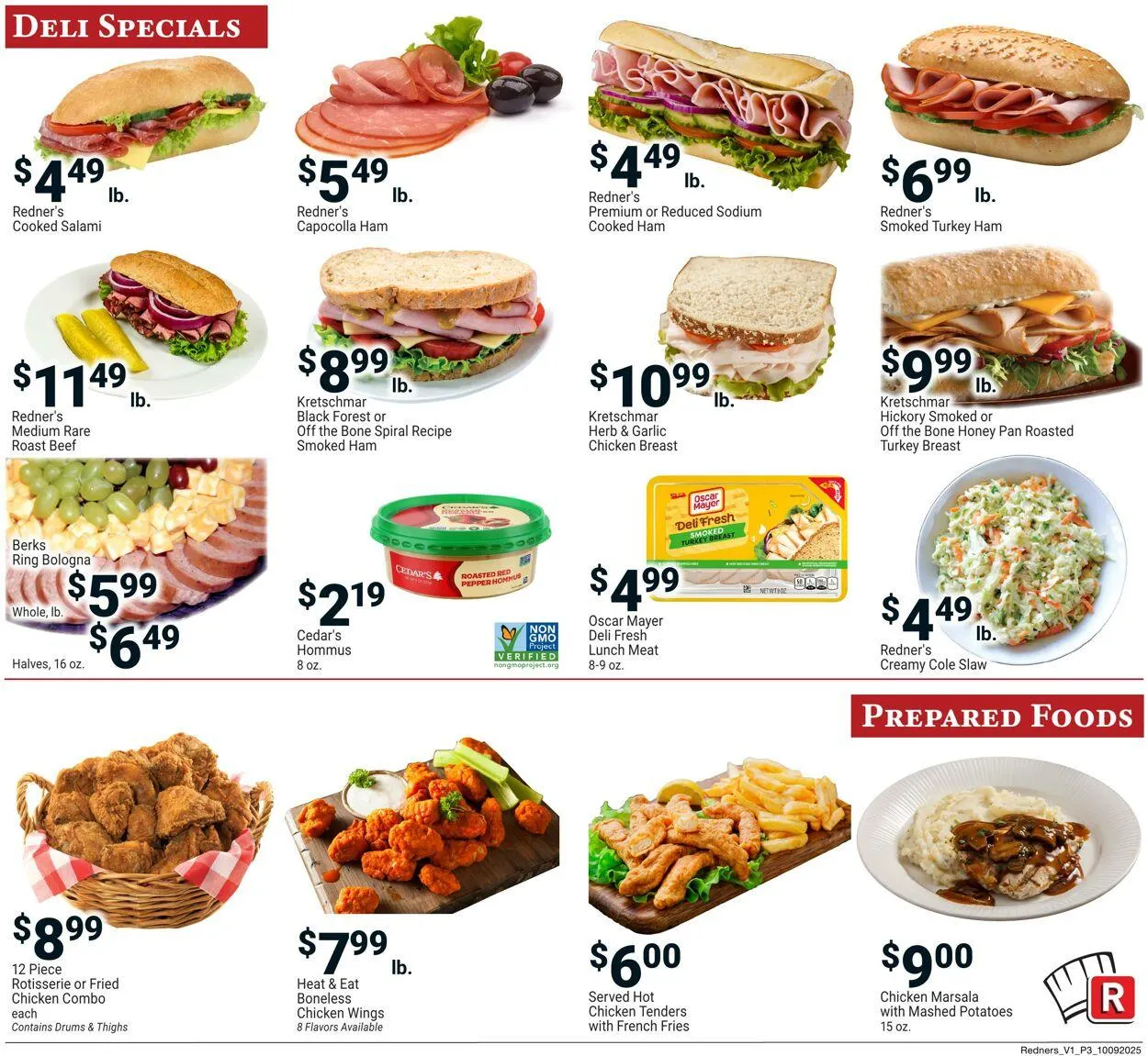 Weekly ad Redner’s Warehouse Market Current weekly ad from October 9 to October 15 2025 - Page 3