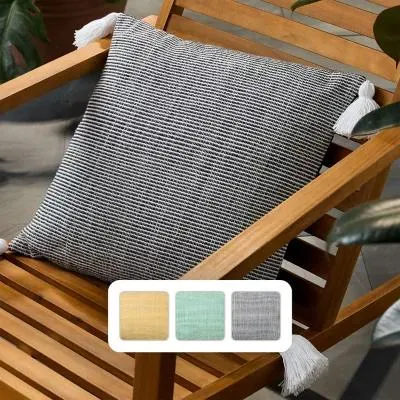 Town & Country Terra Alara Ribbed Texture Decorative Pillow, Choose Size