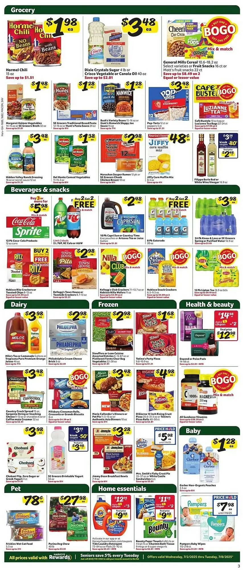 Weekly ad Harveys Supermarkets Weekly Ad from July 2 to July 8 2025 - Page 5