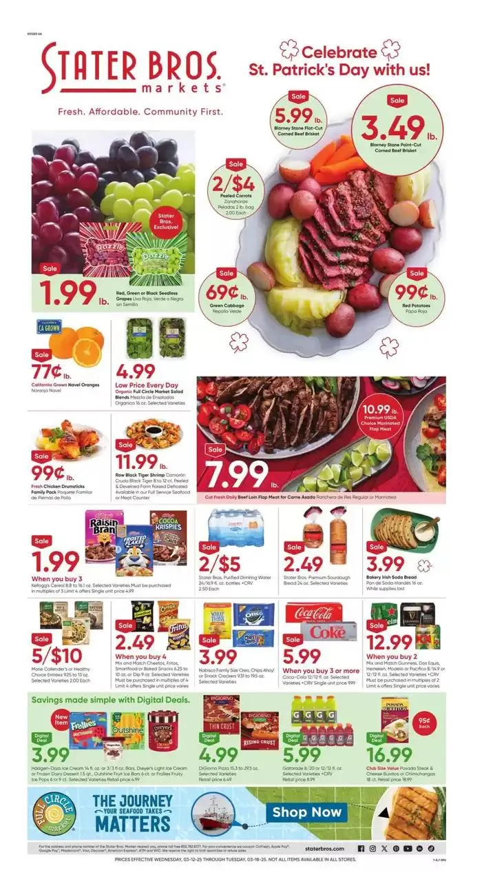 Weekly ad Top deals for all customers from March 12 to March 18 2025 - Page 1