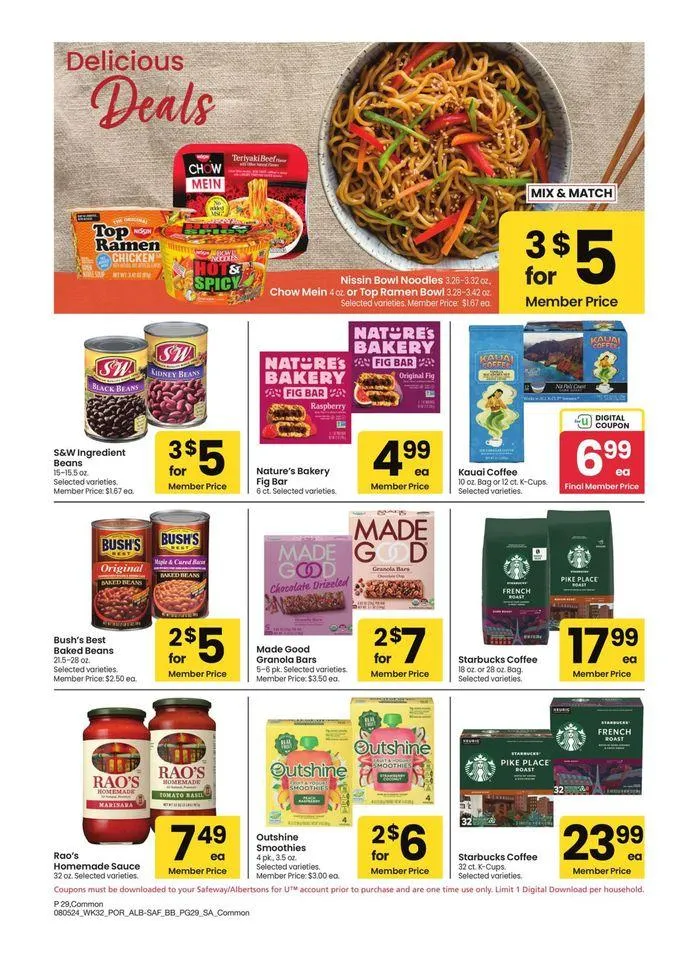Weekly ad Albertsons - Portland - BBS from August 5 to September 8 2024 - Page 29
