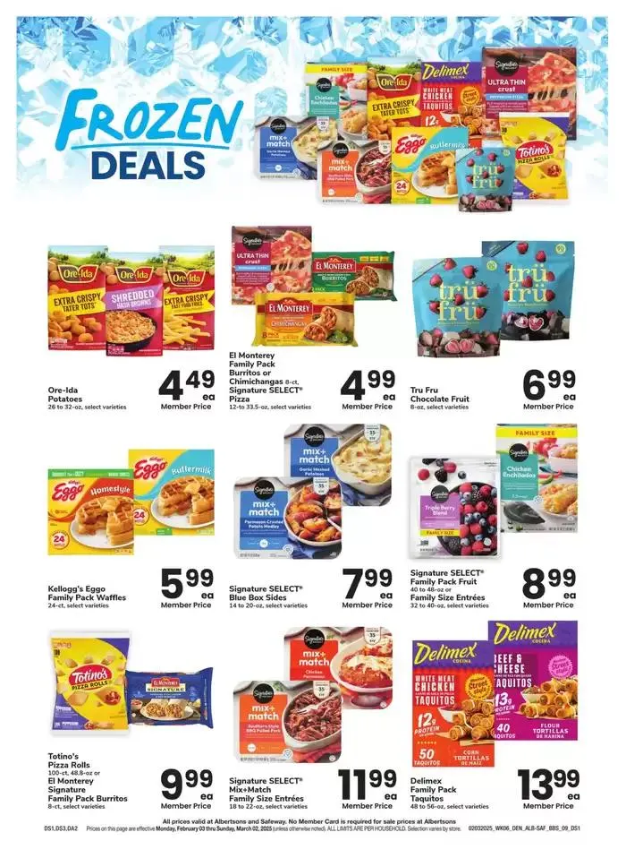Weekly ad Albertsons - Denver - BBS from February 3 to March 2 2025 - Page 7