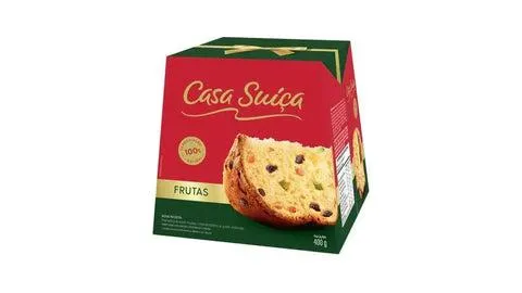 Casa Suica Panettone C/frutas 80g