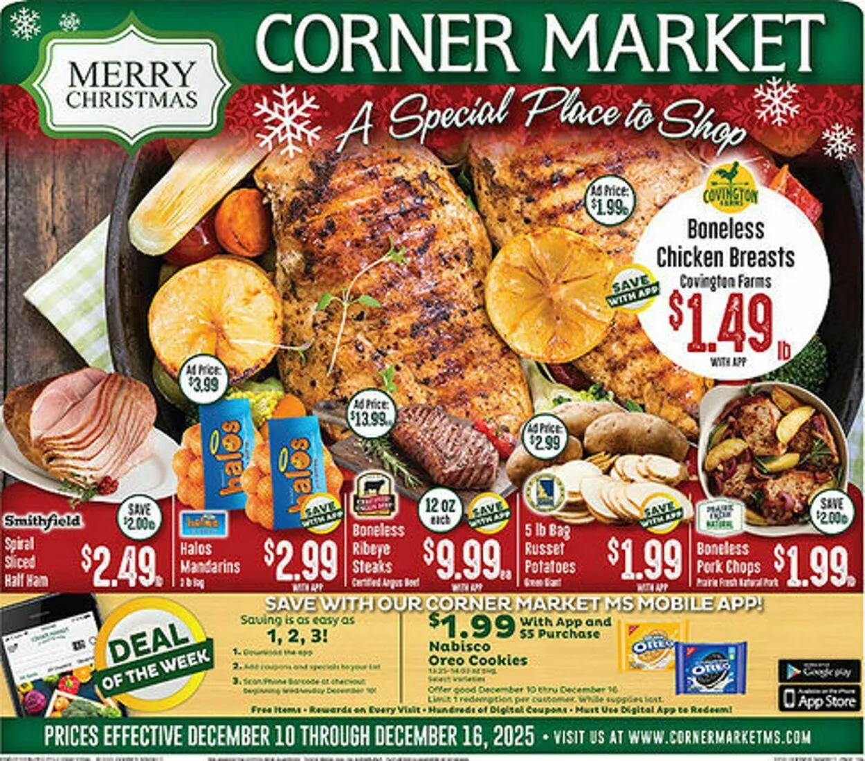 Weekly ad Corner Market from December 10 to December 16 2025 - Page 1