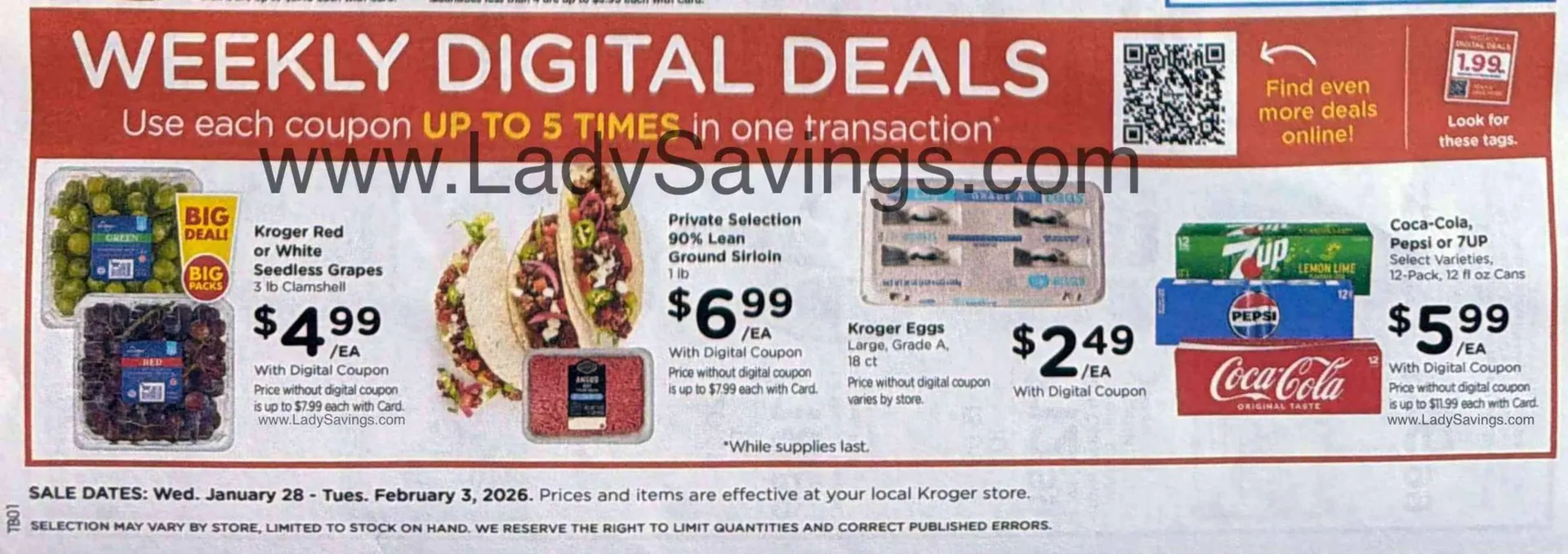 Weekly ad Kroger weekly ad from January 28 to February 3 2026 - Page 2