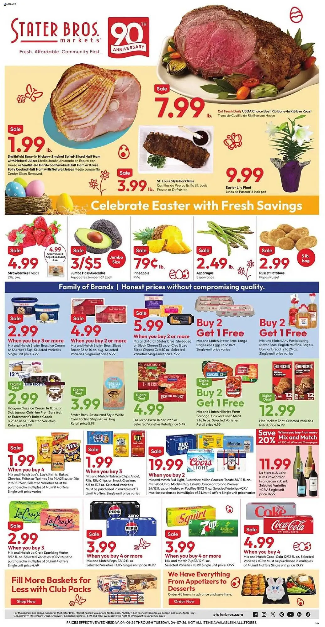 Stater Bros weekly ad - 1