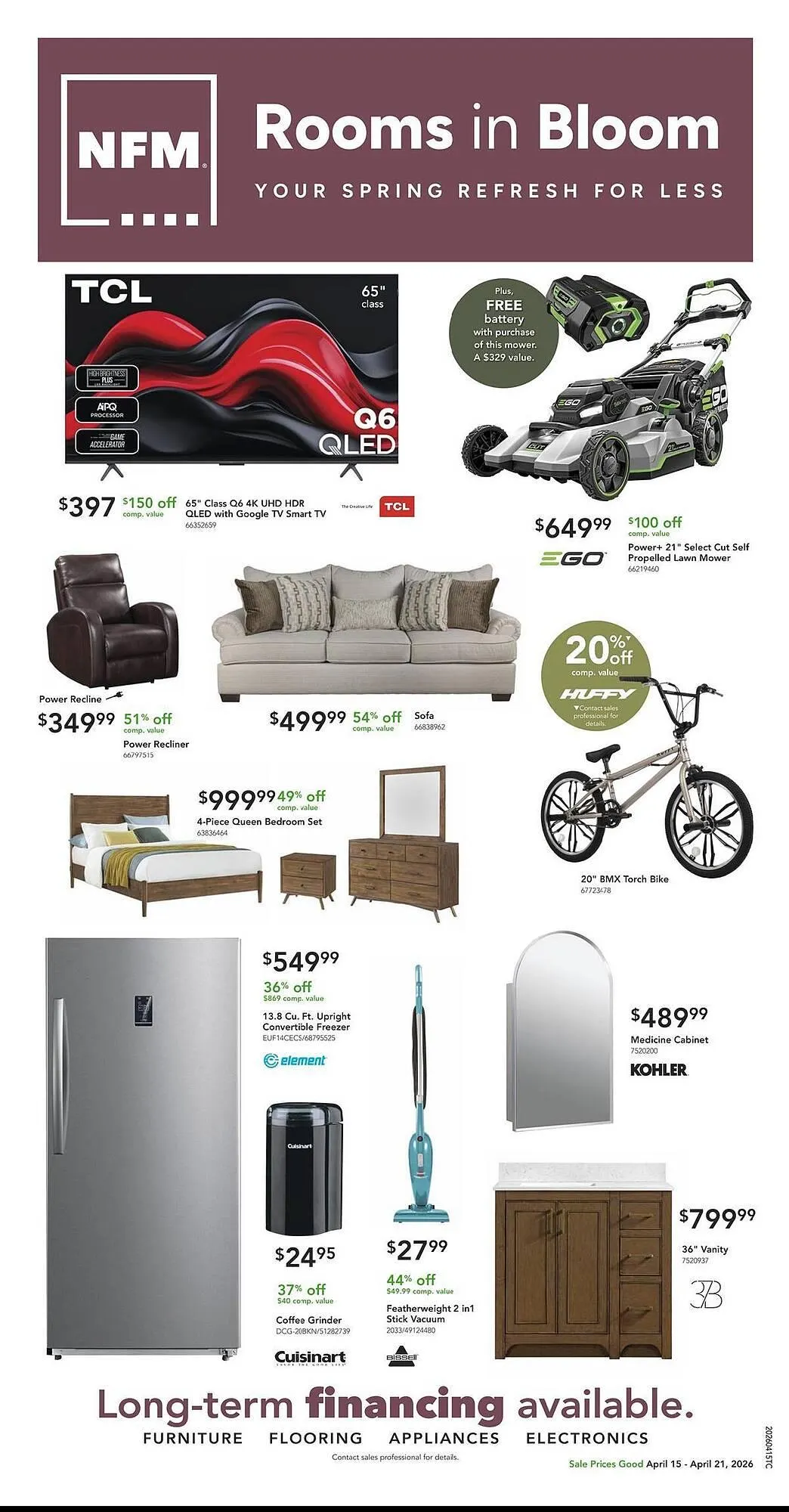 Nebraska Furniture Mart weekly ad - 1