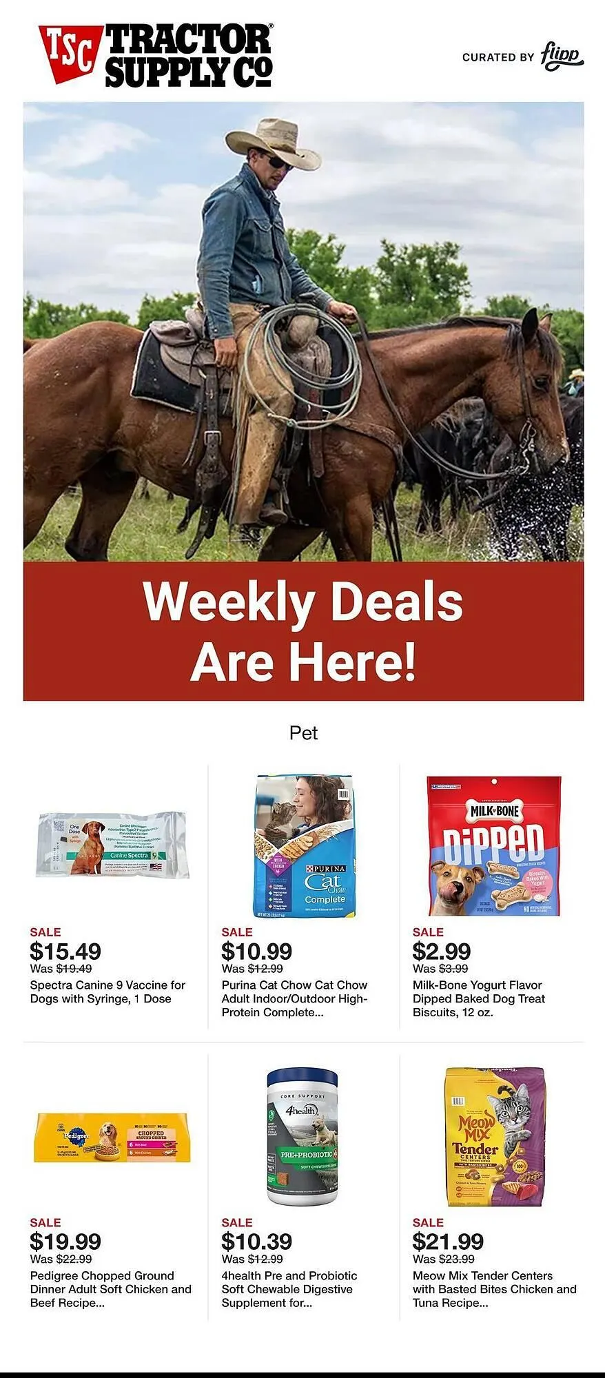 Weekly ad Tractor Supply Company Weekly Ad from May 20 to May 26 2025 - Page 1