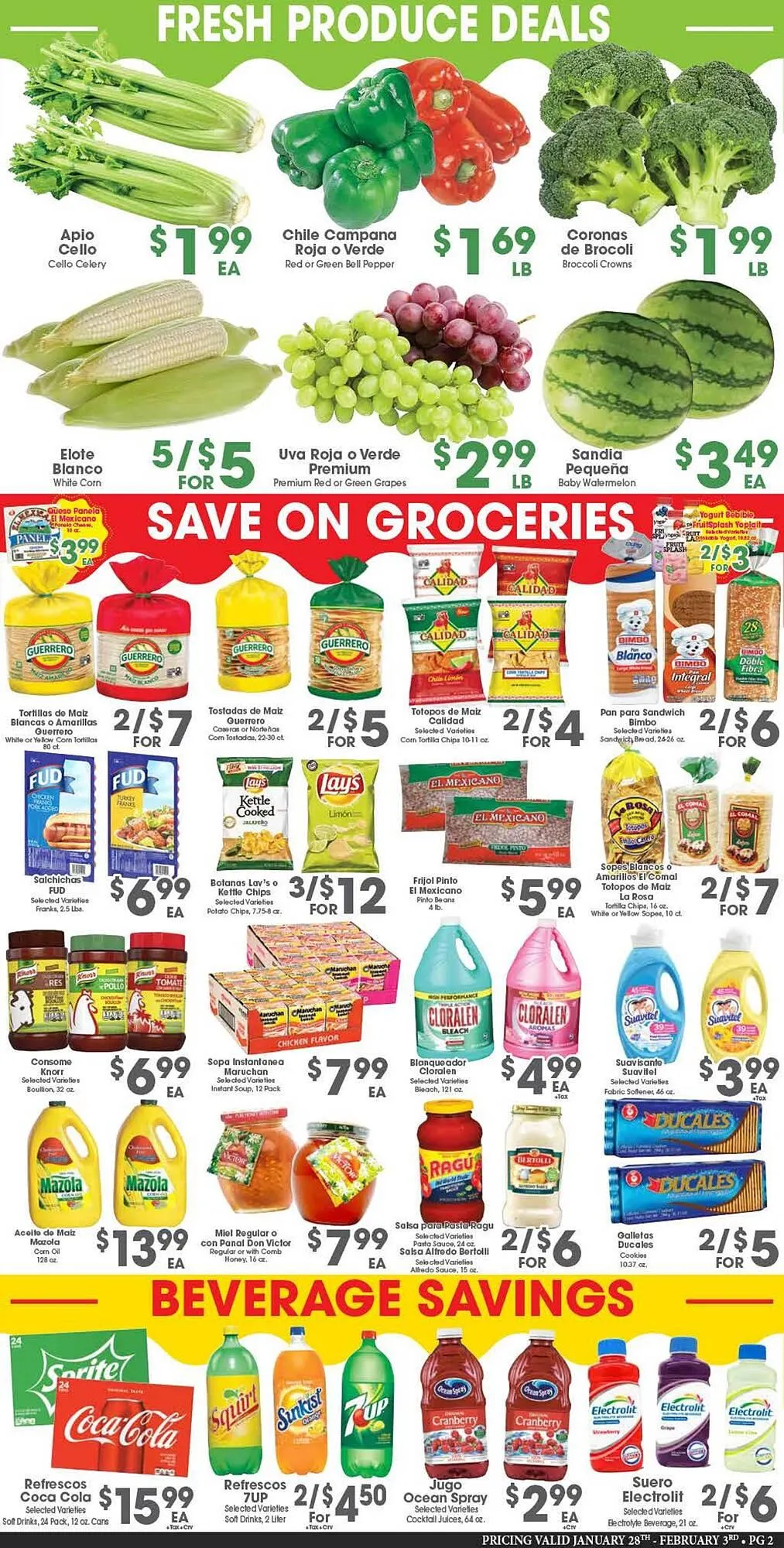 Weekly ad Arteagas Food Center weekly ad from January 28 to February 3 2026 - Page 2