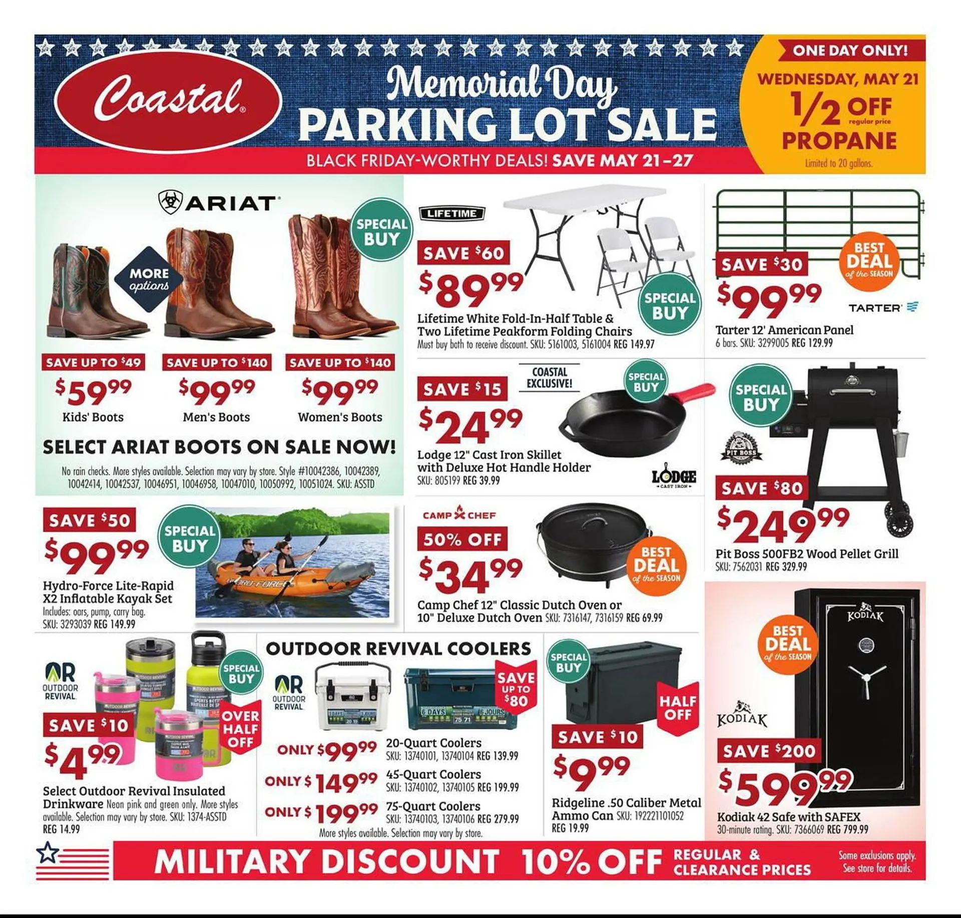 Coastal Farm & Ranch Weekly Ad - 1