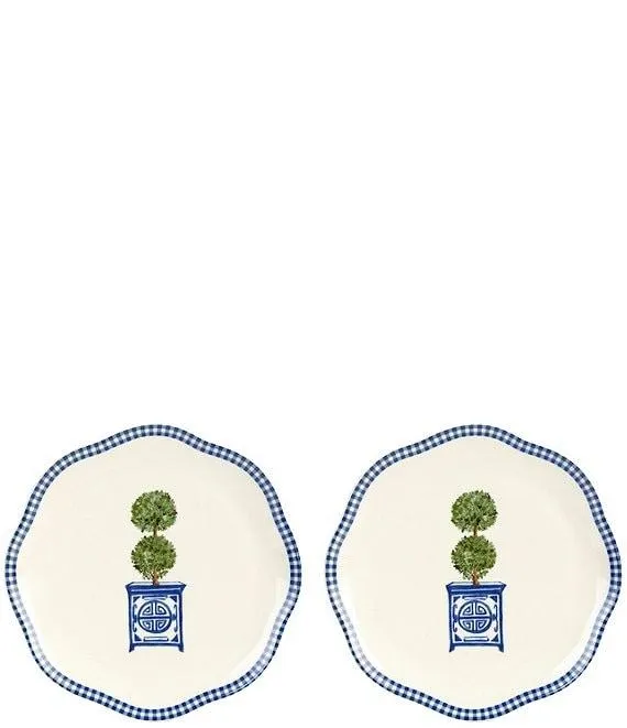 Ginger Top Accent Plates, Set of 2