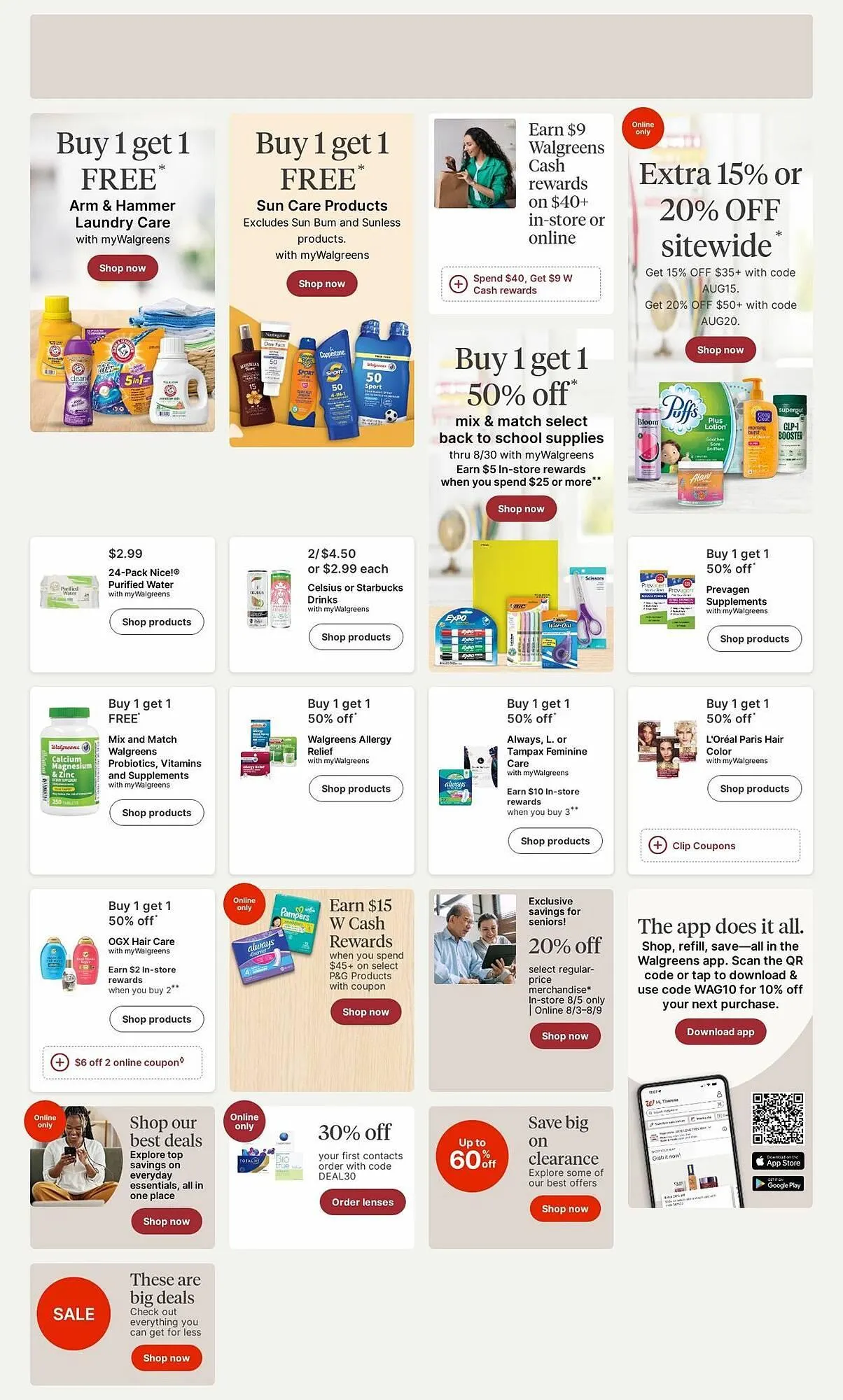 Weekly ad Walgreens Weekly Ad from August 4 to August 13 2025 - Page 3