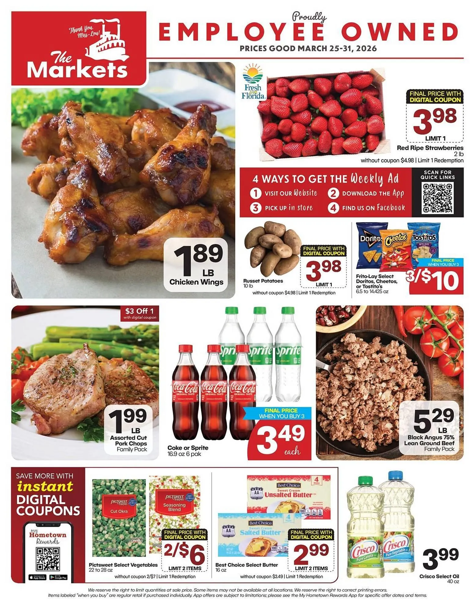 Weekly ad The Markets weekly ad from March 25 to March 31 2026 - Page 1