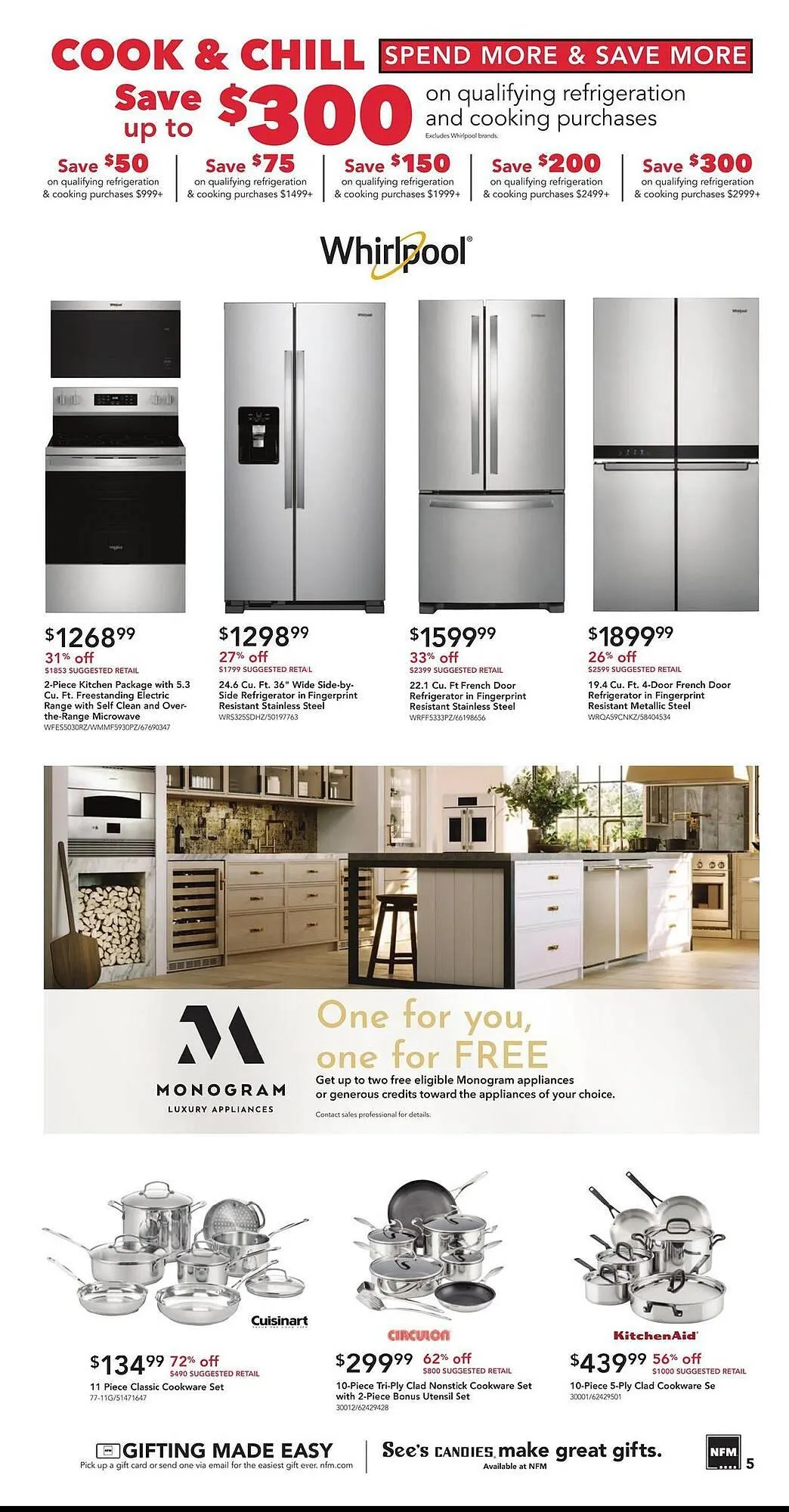 Weekly promotion Nebraska Furniture Mart weekly ad spanning from December 11 to December 16 2025 - Page 5 for Catalogue 365