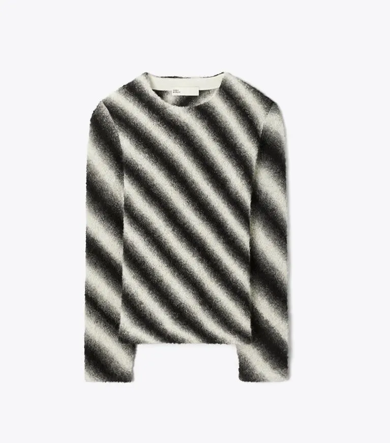 STRIPED WOOL SWEATER