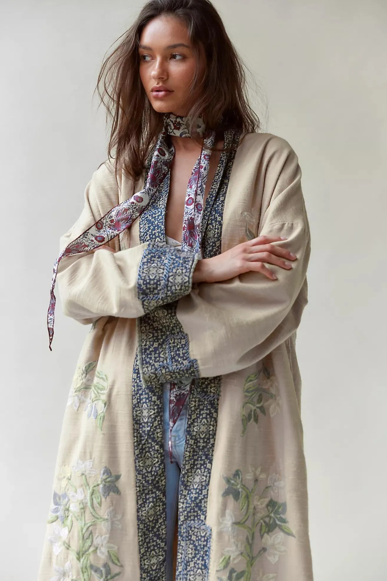Henlow Embroidered Duster