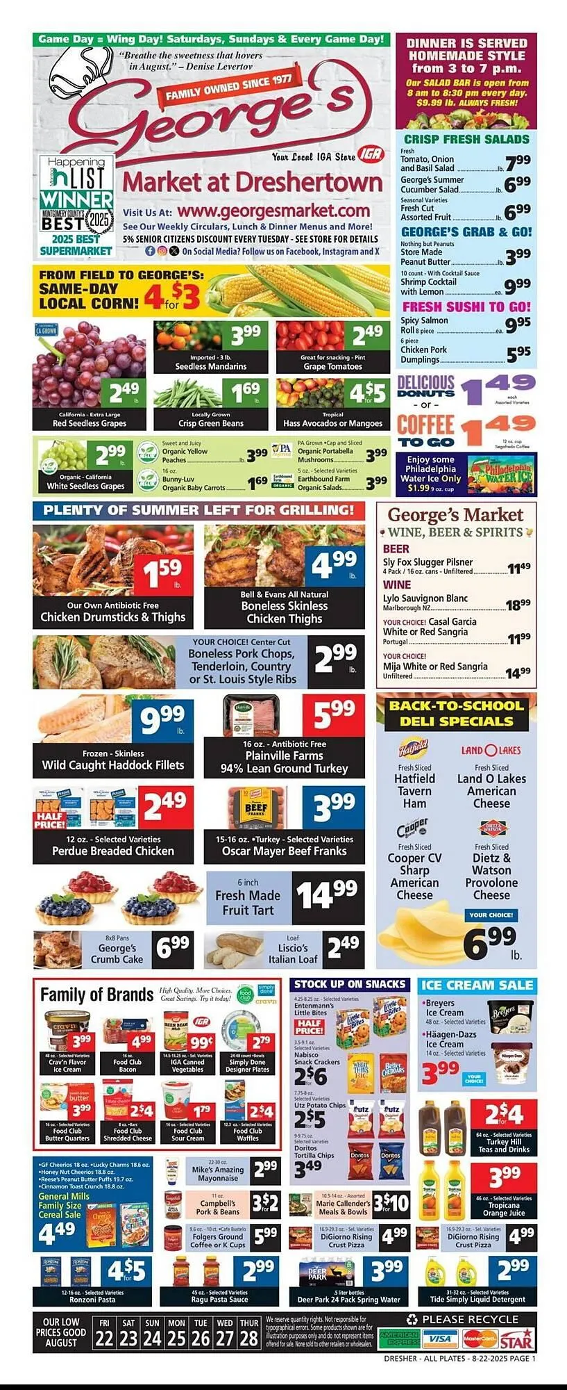 Georges Market Weekly Ad - 1