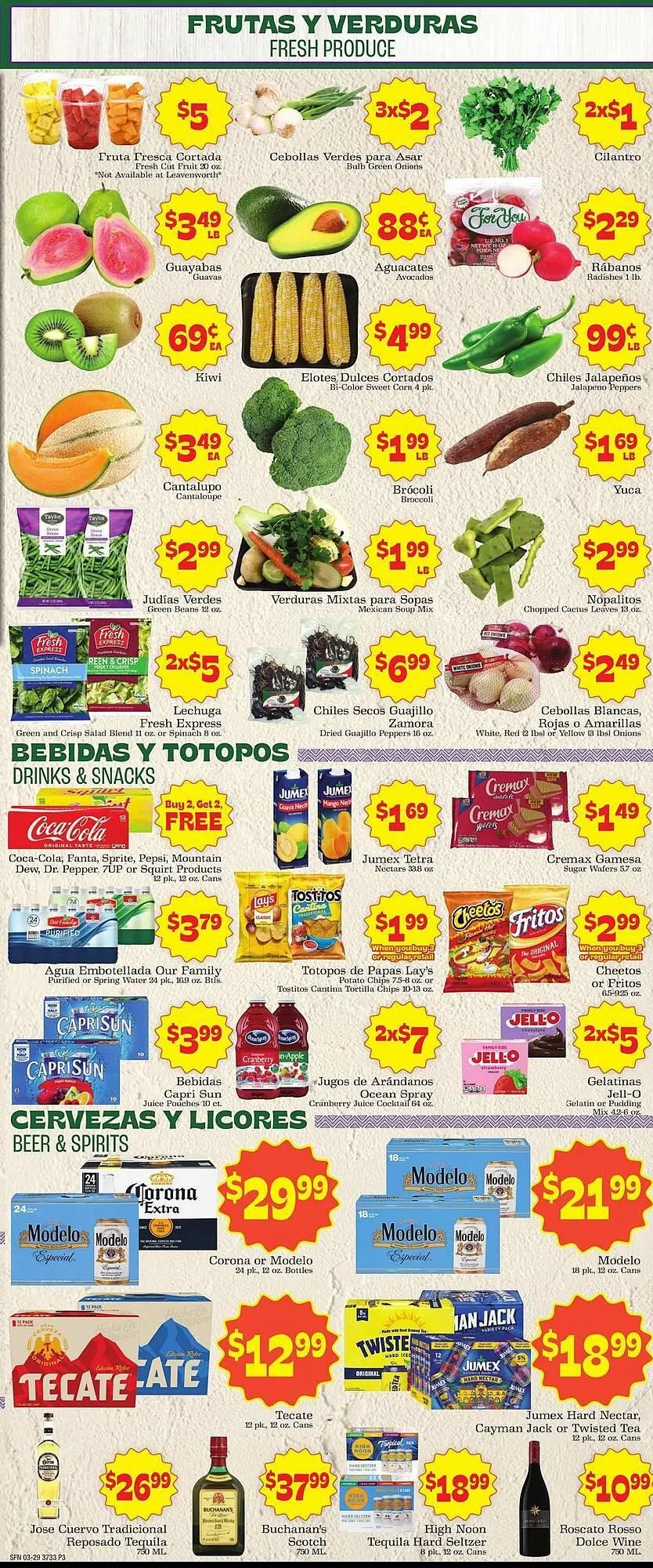 Weekly ad Supermercado Nuestra Familia weekly ad from March 29 to April 4 2026 - Page 3