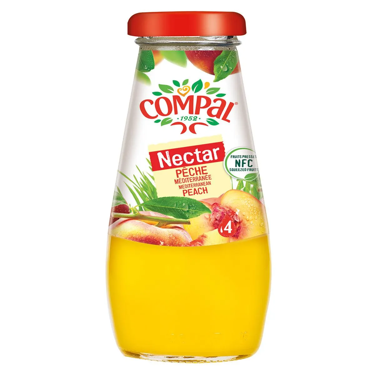 Compal Classico Peach 6.76floz