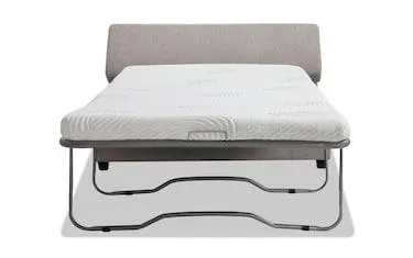Bob-O-Pedic Gray Sleeper Ottoman