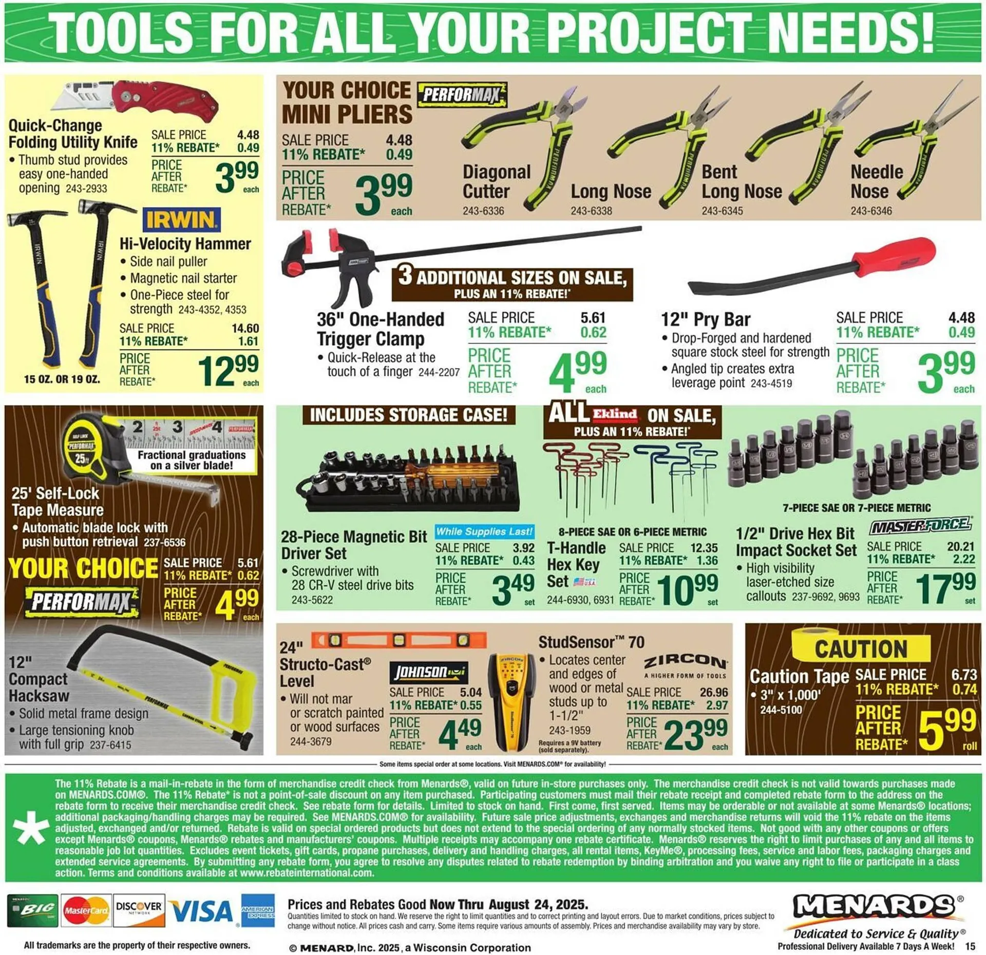 Weekly ad Menards Weekly Ad from August 13 to August 24 2025 - Page 21