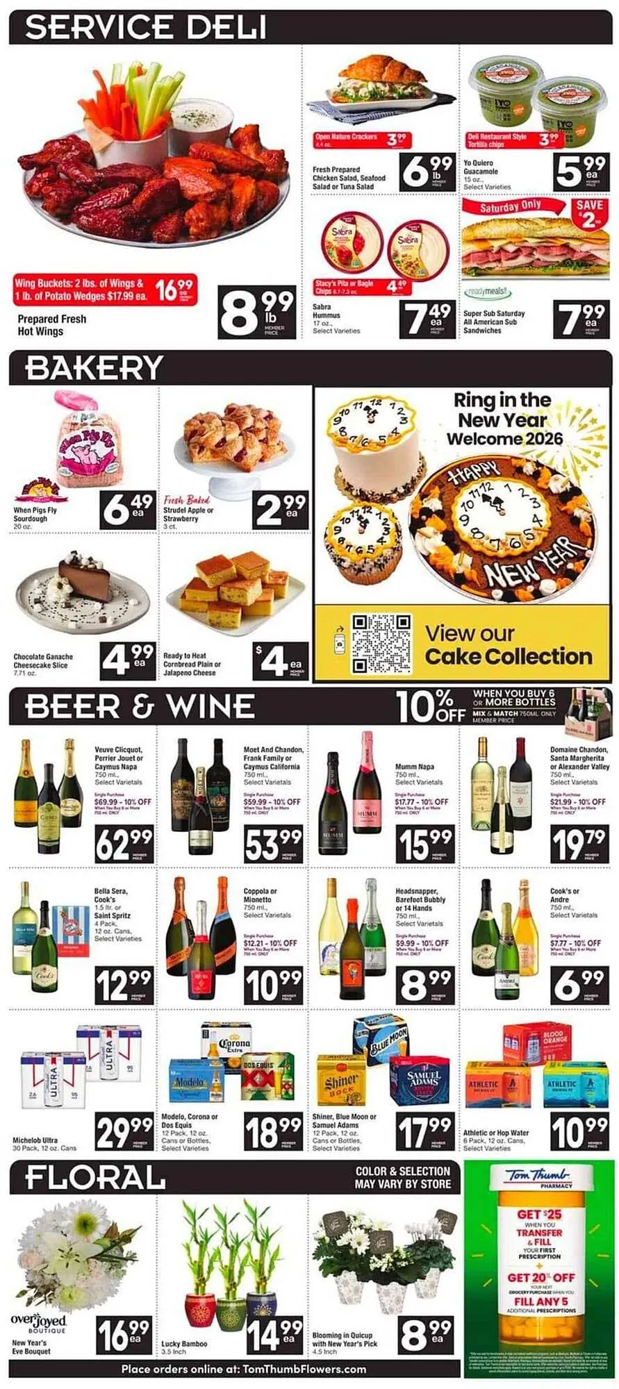 Weekly ad Tom Thumb weekly ad from December 26 to December 31 2025 - Page 3