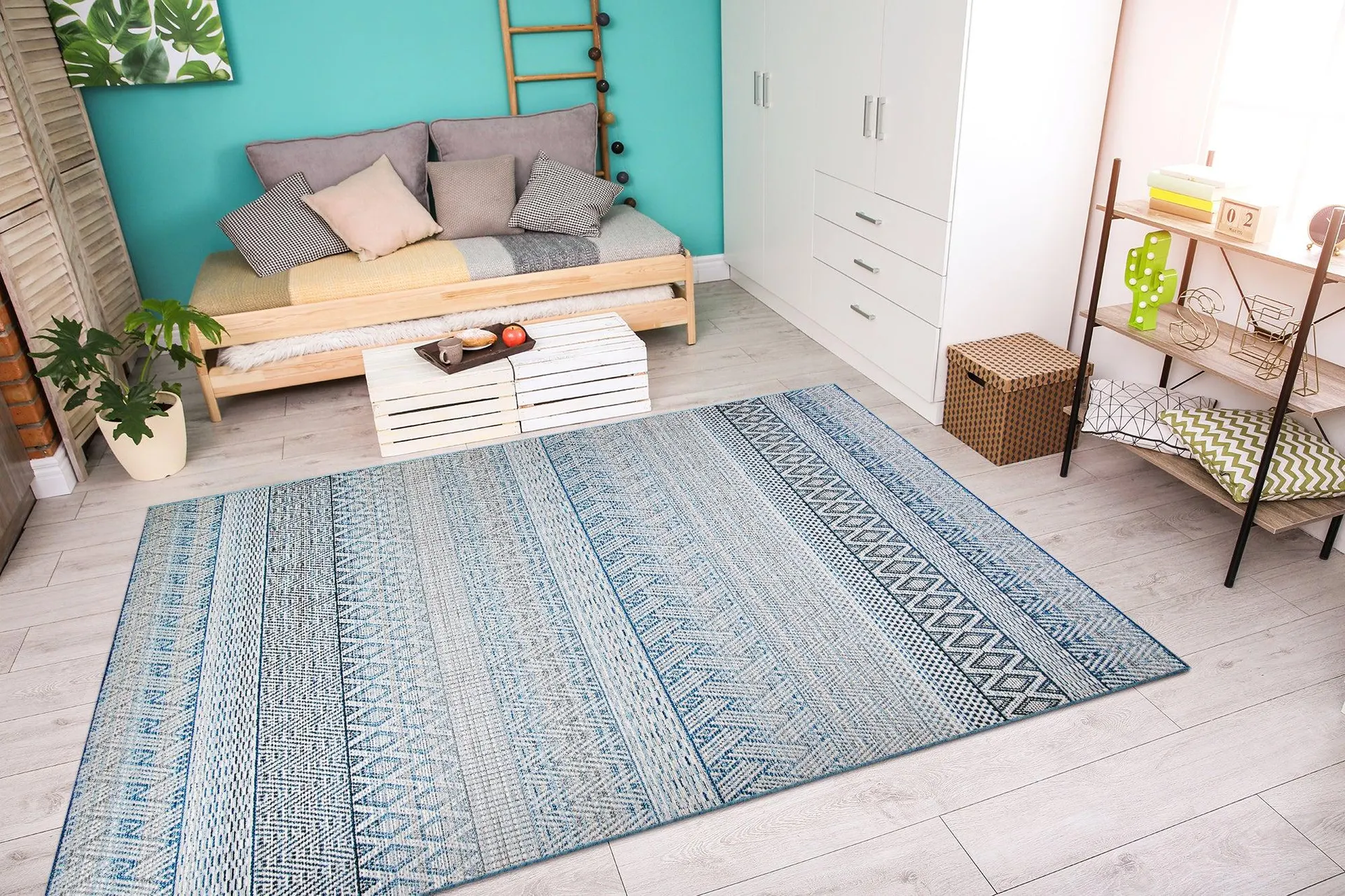 Cape Gables Surf Indoor/Outdoor Area Rug