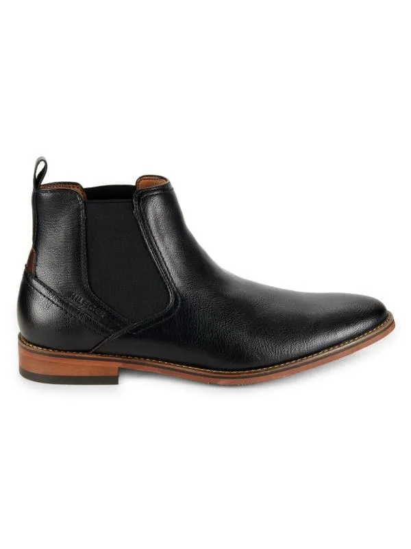 Round Toe Chelsea Boots